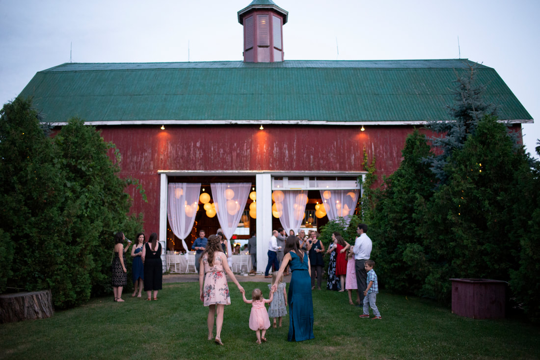 Barn wedding at Fields on West Lake in Prince Edward County